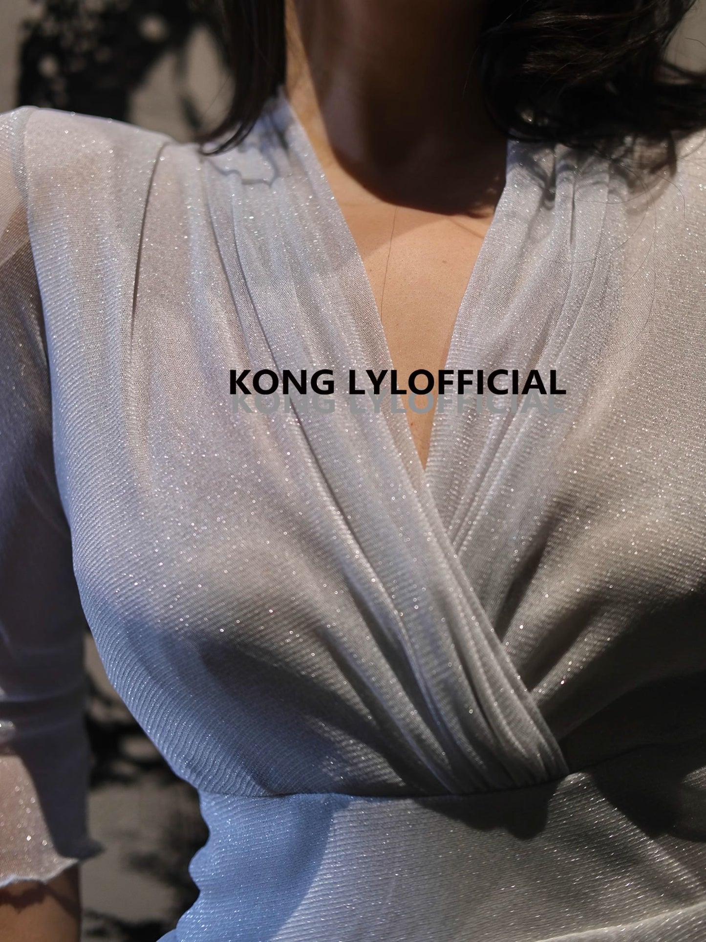Ke Li Qi Kong-lylofficial Caiyun Xinghe Female Flavor Slim Dress Classy Elegant Slim Looking