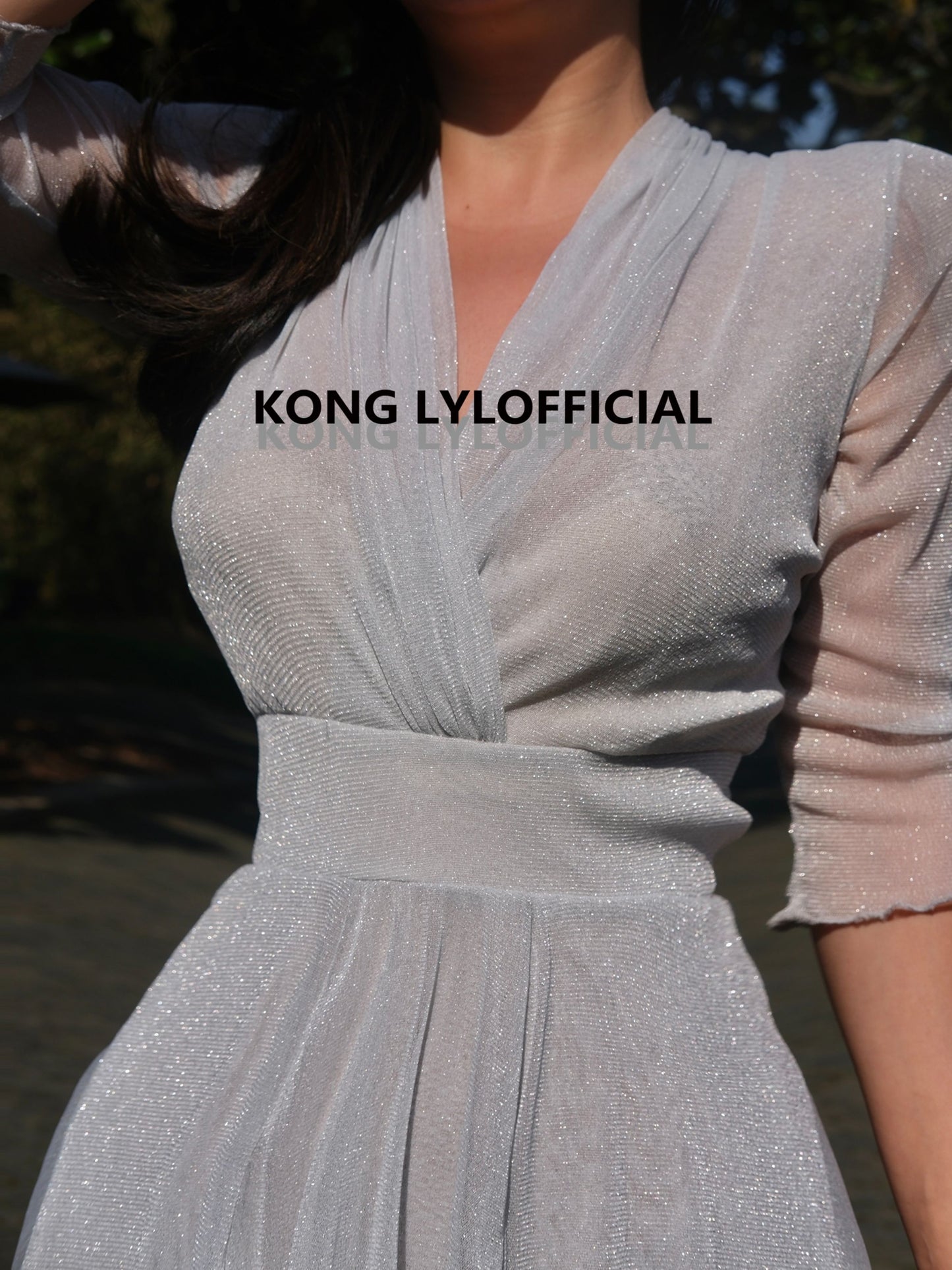 Ke Li Qi Kong-lylofficial Caiyun Xinghe Female Flavor Slim Dress Classy Elegant Slim Looking