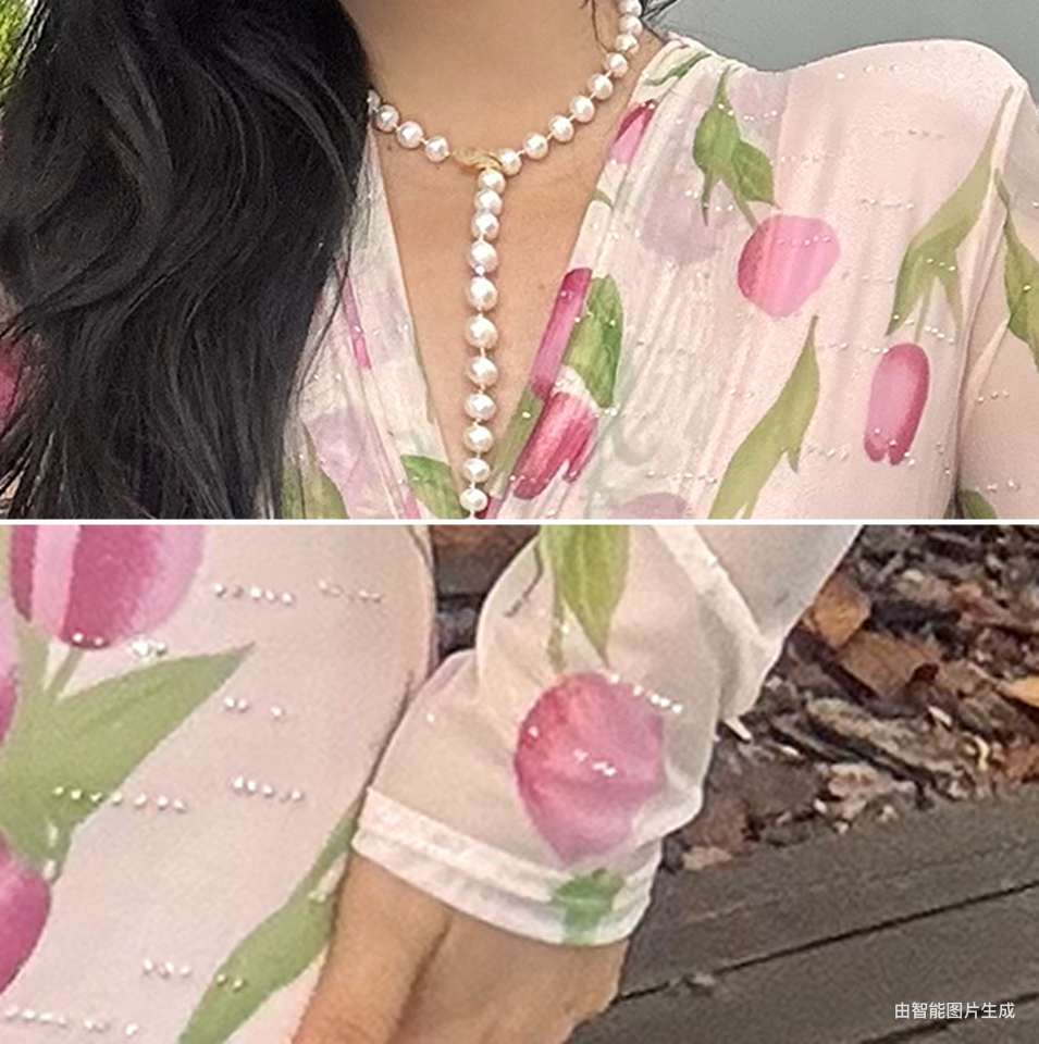Can stand upright Kong-lylofficial Evening Breeze Tulip Mesh Sparkling Diamond Bodycon Dress Sweet Elegant High-end Feel