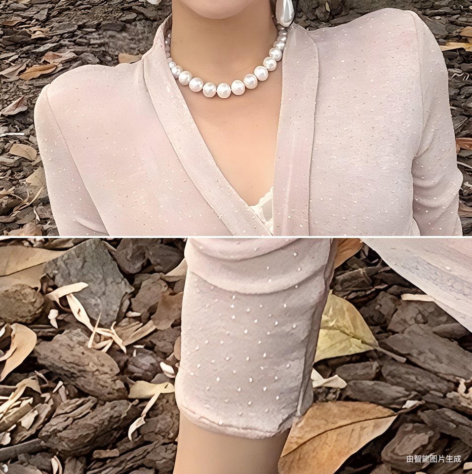 Can stand upright Kong-lylofficial Coral Pink Rhinestone Wrapped Dress Elegant High-End Sexy Slimming Women