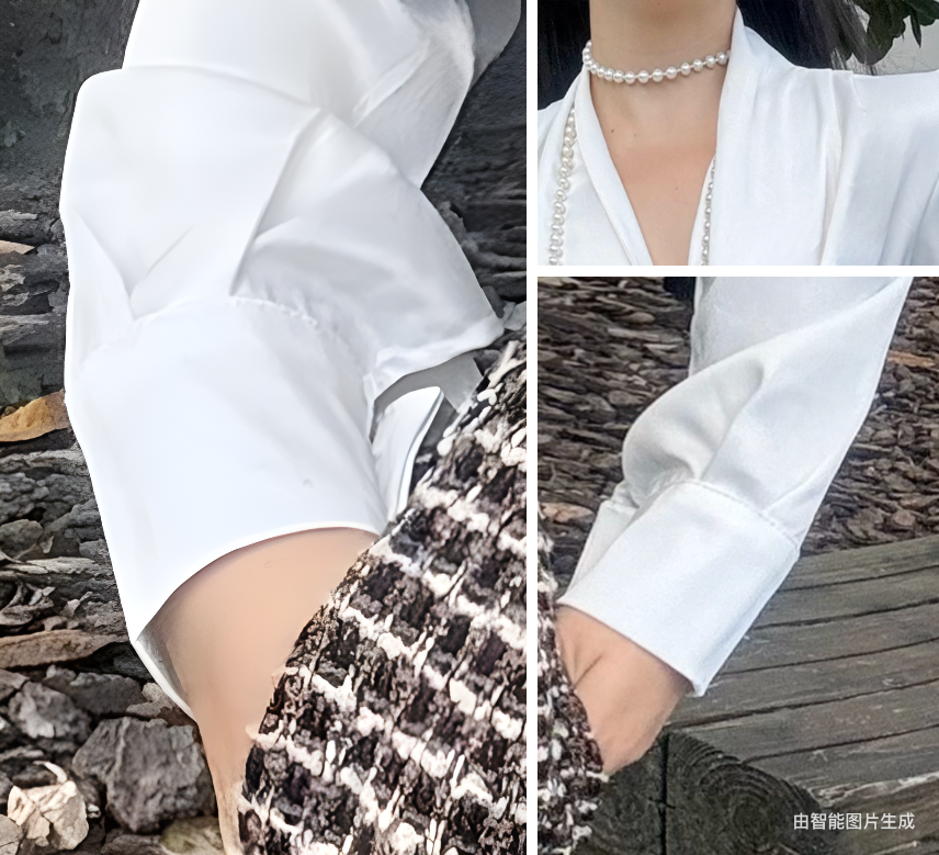 Can stand upright Kong-lylofficial Little Chanel Style Woolen Autumn Winter Slimming Mid-Length Slit Bodycon Skirt