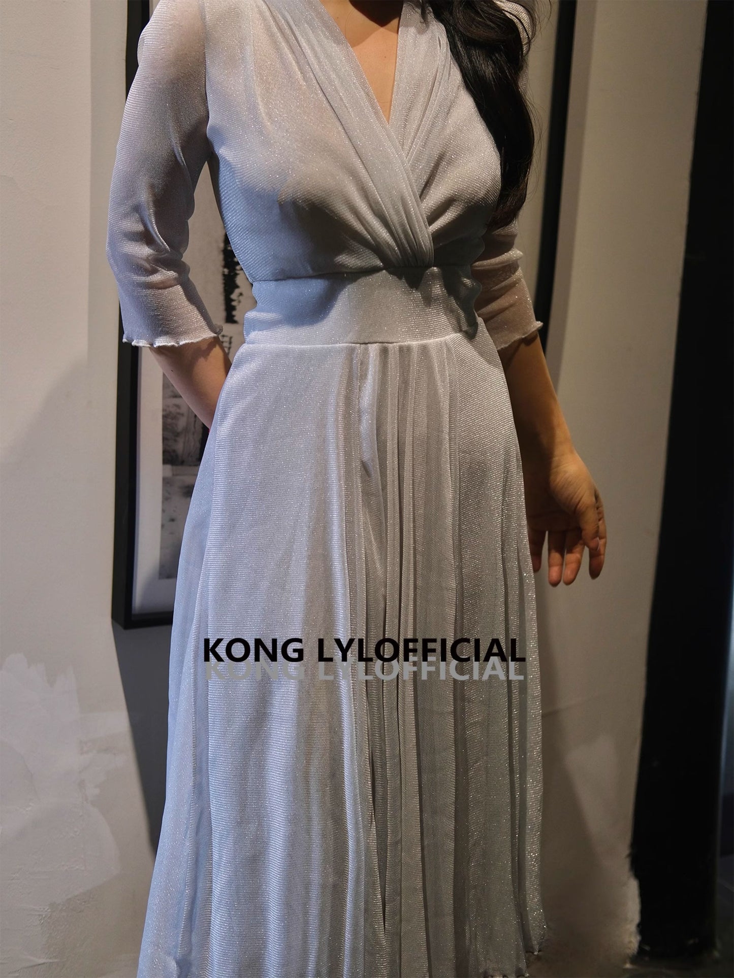 Ke Li Qi Kong-lylofficial Caiyun Xinghe Female Flavor Slim Dress Classy Elegant Slim Looking
