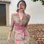 Ke Li Yi Kong-lylofficial Designer Brand Mandala Slim Dress High-End Sexy Desire White