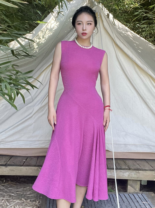 Keli Dragon Kong-Lylofficial Designer Brand Fusha Dragon Fruit Slim dress High end Sexy