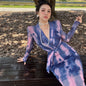Can stand upright Kong-lylofficial Crystal Pearl Pink Mesh Sparkling Diamond Bodycon Dress Elegant Whitening High-end Feel