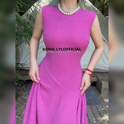 Keli Dragon Kong-Lylofficial Designer Brand Fusha Dragon Fruit Slim dress High end Sexy